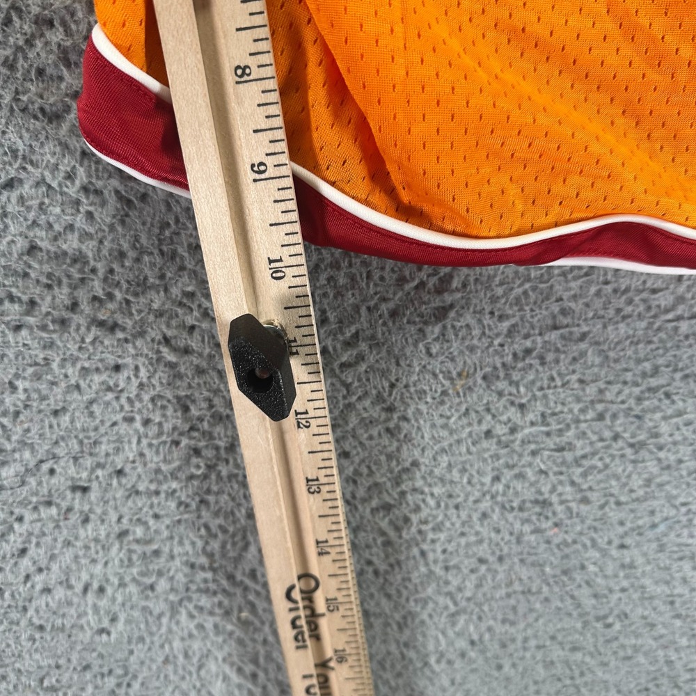 VTG Nike DNA Dri-FIT Short Men's L Orange Nylon Athletic Basketball Performance - Picture 10 of 13